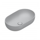 Catalano Sfera umywalka nablatowa 60x37 cm owalna szary mat 0522610023