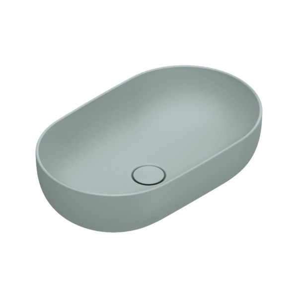 Catalano Sfera umywalka nablatowa 60x37 cm owalna acqua mat 0522610028