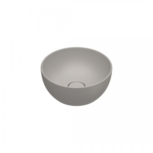 Catalano Sfera umywalka nablatowa okrągła 32 cm tortora mat 0523320032