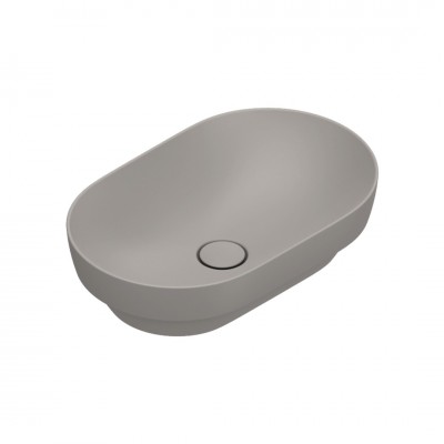 Catalano Sfera umywalka 55x35 cm owalna tortora mat 0524550032