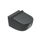 Catalano Sfera miska WC wisząca New Flush czarny mat 1VSF54RNS