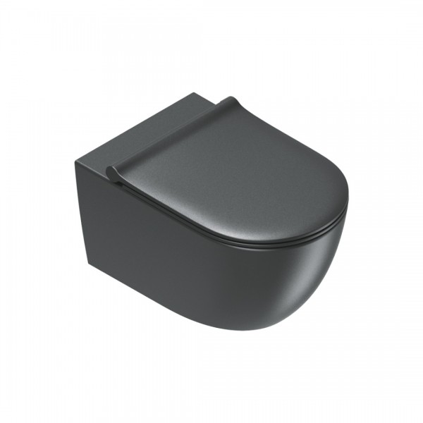 Catalano Sfera muszla WC wisząca Silentech czarny mat 0511550022