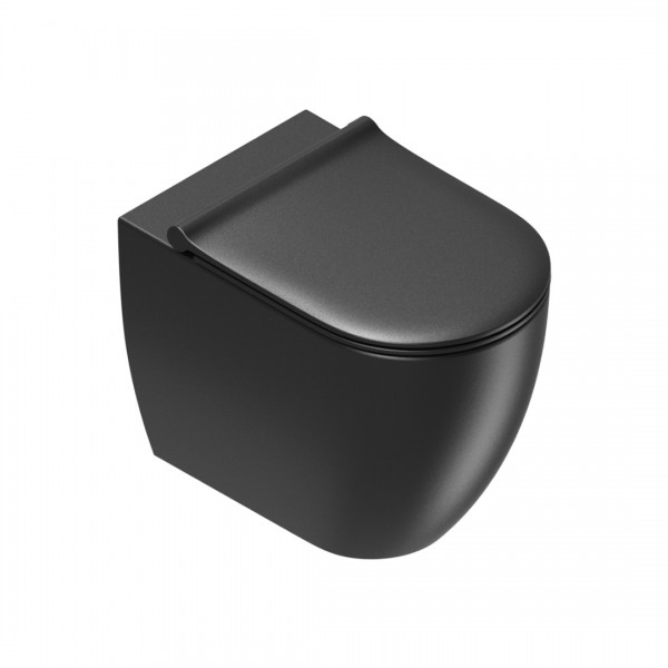 Catalano Sfera muszla WC stojąca Silentech czarny mat 0514550022
