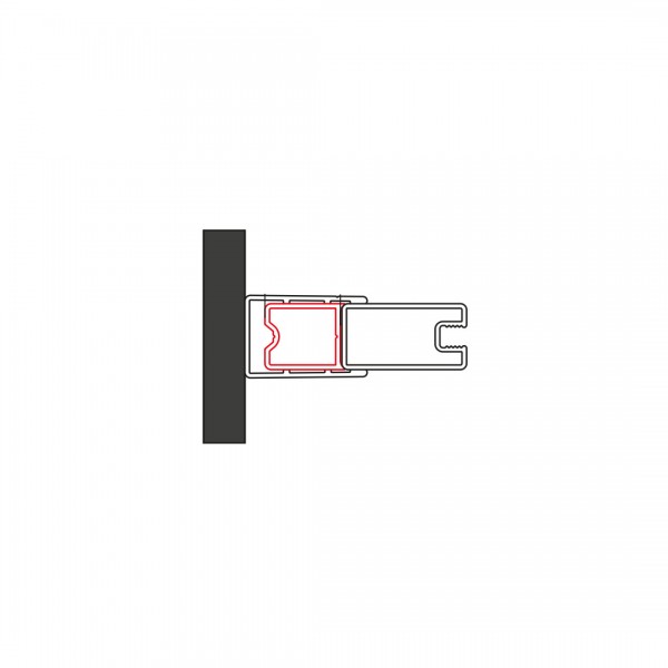 Sanswiss profil poszerzający 25 mm srebrny polerowany ACA1.50.2000