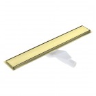 Deante odpływ liniowy 60 cm odwracalny złoto szczotkowane KOS_R06D