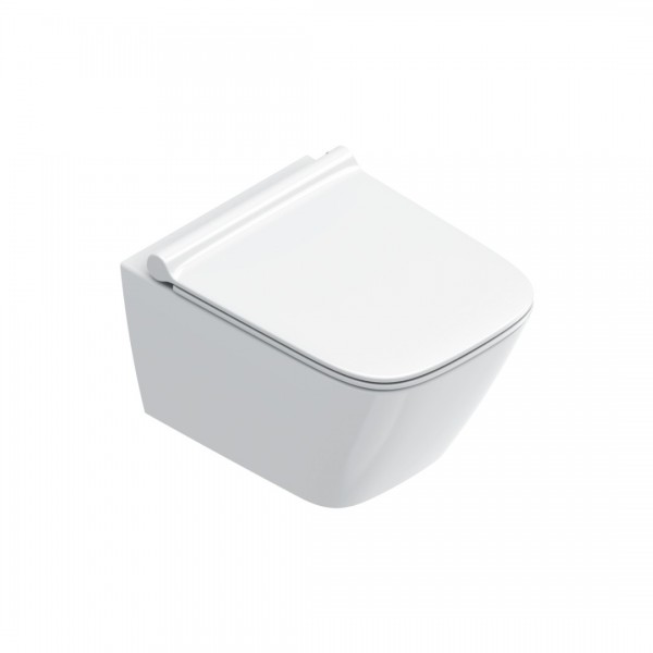 Catalano Green muszla WC wisząca Silentech z deską WC wolnoopadającą biała 0411500001+9056060000+0451200001