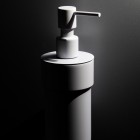 Deante Silia dozownik na mydło ścienny biały mat ADI_A421