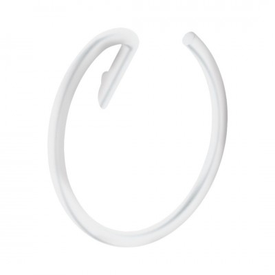 Deante Silia wieszak na ręcznik okrągły biały mat ADI_A611