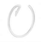 Deante Silia wieszak na ręcznik okrągły biały mat ADI_A611