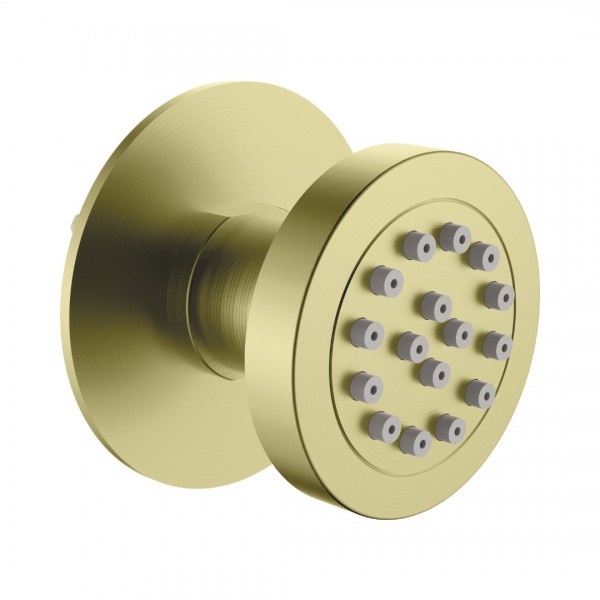 Deante Cascada dysza boczna okrągła złoto szczotkowane NAC_R77K