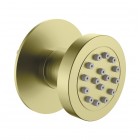 Deante Cascada dysza boczna okrągła złoto szczotkowane NAC_R77K