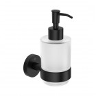 Deante Jasmin dozownik na mydło ścienny czarny mat ADJ_N421