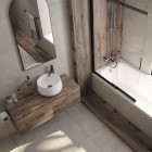 Deante Silia lustro 50x100 cm titanium ADI_D851