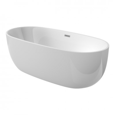 Deante Alpinia wanna wolnostojąca owalna 160x75 cm biała KDU_016W