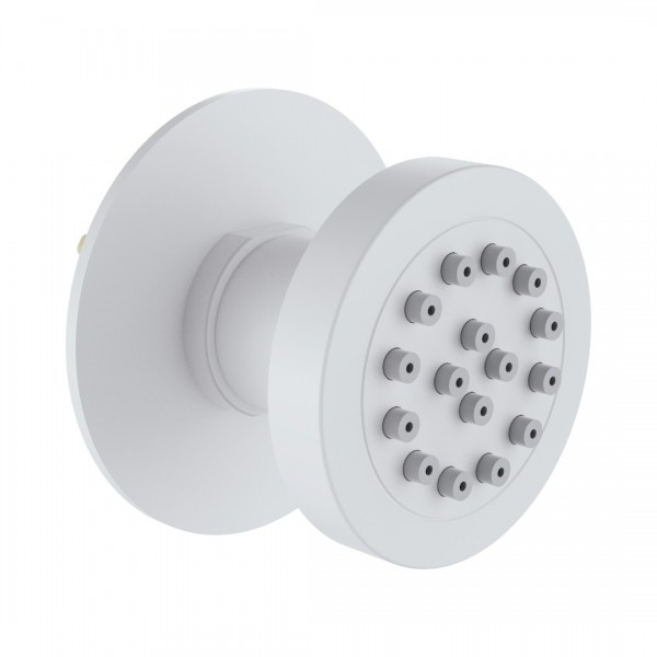 Deante Cascada dysza boczna okrągła biały mat NAC_A77K