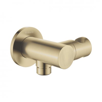 Deante Cascada przyłącze kątowe z uchwytem mosiądz NAC_M57K