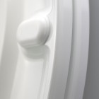 Deante Jasmin miska bezkołnierzowa + zbiornik + deska WC wolnoopadająca biała CDJD6RPS