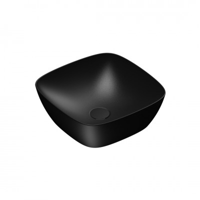 Catalano Alvea umywalka nablatowa 40x40 cm kwadratowa czarny mat 0622400022 Catalano Alvea umywalka nablatowa 40x40 cm kwadratowa czarny mat 0622400022