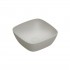 Catalano Alvea umywalka nablatowa 40x40 cm kwadratowa szary mat 0622400023