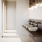 Catalano Alvea umywalka nablatowa 40x40 cm kwadratowa sabbia mat 0622400029