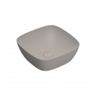 Catalano Alvea umywalka nablatowa 40x40 cm kwadratowa tortora mat 0622400032