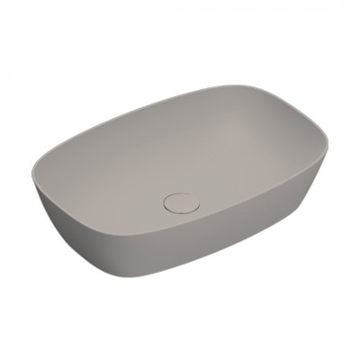 Catalano Alvea umywalka nablatowa 60x40 cm prostokątna tortora mat 0622600032