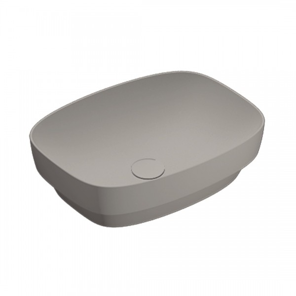 Catalano Alvea umywalka wpuszczana 50x38 cm owalna tortora mat 0624500032