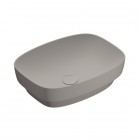 Catalano Alvea umywalka wpuszczana 50x38 cm owalna tortora mat 0624500032