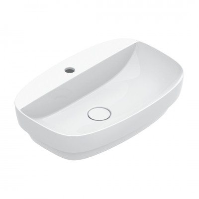 Catalano Alvea umywalka wpuszczana 60x40 cm owalna biała 0625601001