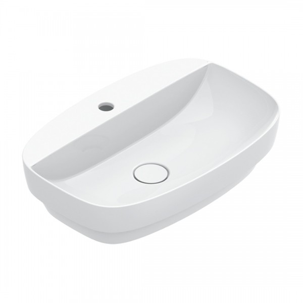 Catalano Alvea umywalka wpuszczana 60x40 cm owalna biała 0625601001