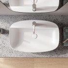 Catalano Alvea umywalka wpuszczana 60x40 cm owalna biały mat 0625601021