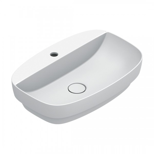 Catalano Alvea umywalka wpuszczana 60x40 cm owalna biały mat 0625601021