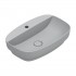 Catalano Alvea umywalka wpuszczana 60x40 cm owalna szary mat 0625601023