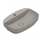 Catalano Alvea umywalka wpuszczana 60x40 cm owalna tortora mat 0625601032