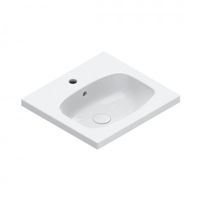 Catalano Alvea umywalka 50x46 cm prostokątna biała 0620501001