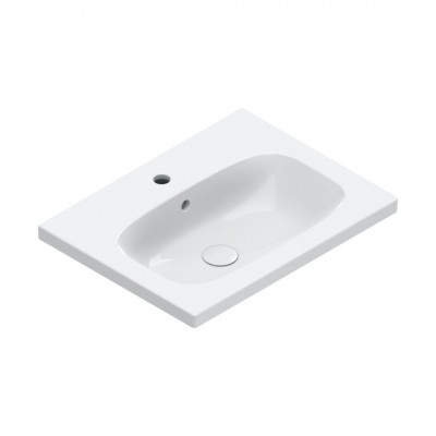 Catalano Alvea umywalka 60x46 cm prostokątna biała 0620601001