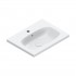 Catalano Alvea umywalka 60x46 cm prostokątna biała 0620601001