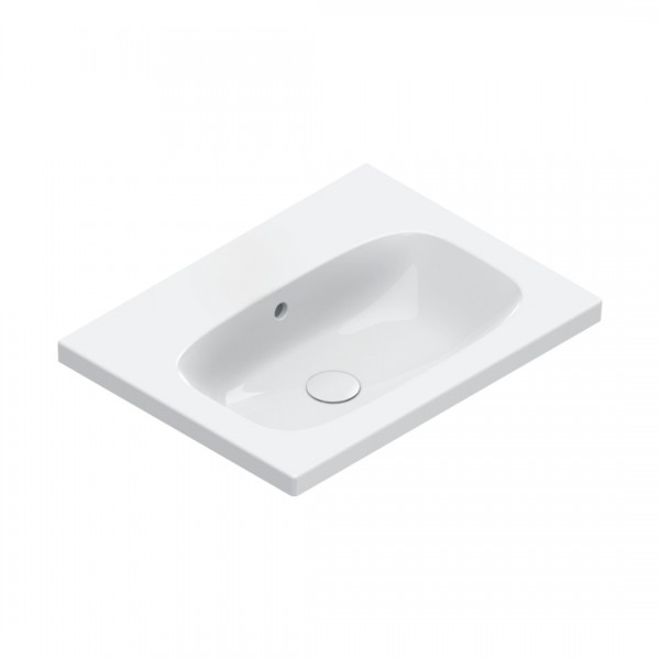 Catalano Alvea umywalka 60x46 cm prostokątna biała 0620600001