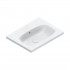 Catalano Alvea umywalka 60x46 cm prostokątna biała 0620600001