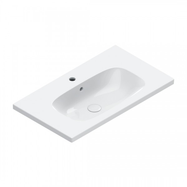 Catalano Alvea umywalka 80x46 cm prostokątna biała 0620811001