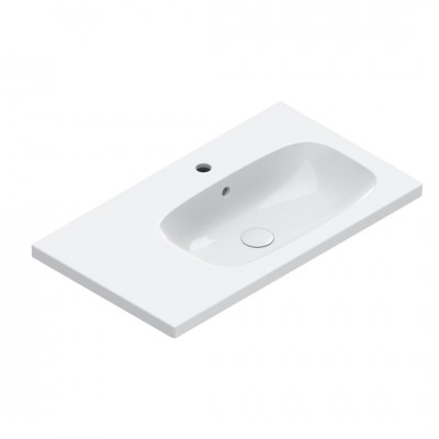 Catalano Alvea umywalka 80x46 cm prawa prostokątna biała 0620831001