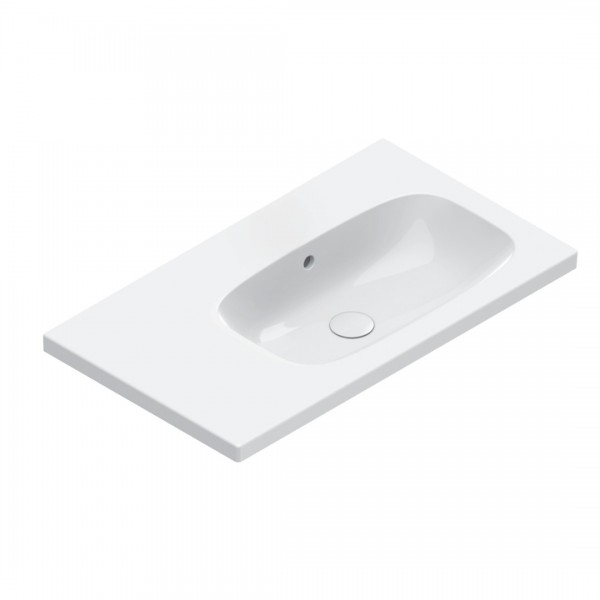Catalano Alvea umywalka 80x46 cm prawa prostokątna biała 0620830001