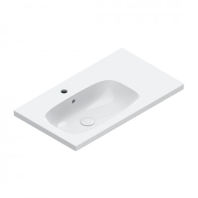 Catalano Alvea umywalka 80x46 cm lewa prostokątna biała 0620841001