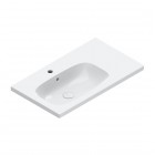 Catalano Alvea umywalka 80x46 cm lewa prostokątna biała 0620841001