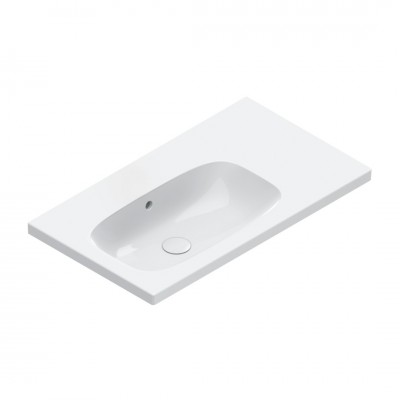 Catalano Alvea umywalka 80x46 cm lewa prostokątna biała 0620840001