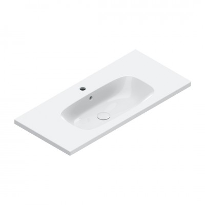 Catalano Alvea umywalka 100x46 cm prostokątna biała 0621011001