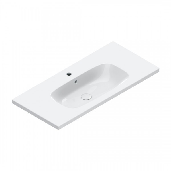 Catalano Alvea umywalka 100x46 cm prostokątna biała 0621011001