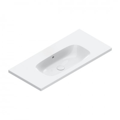 Catalano Alvea umywalka 100x46 cm prostokątna biała 0621010001