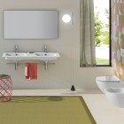 Catalano Italy umywalka 125x50 cm podwójna prostokątna biała 0721272001