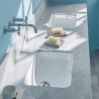 Catalano Italy umywalka podblatowa 55x38 cm prostokątna biała 0727550001